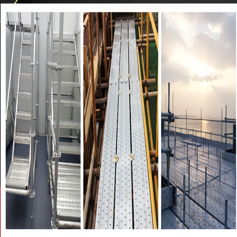 Scaffolding American 4m Galvanized Scaffold Boards Steel Plank for Sale