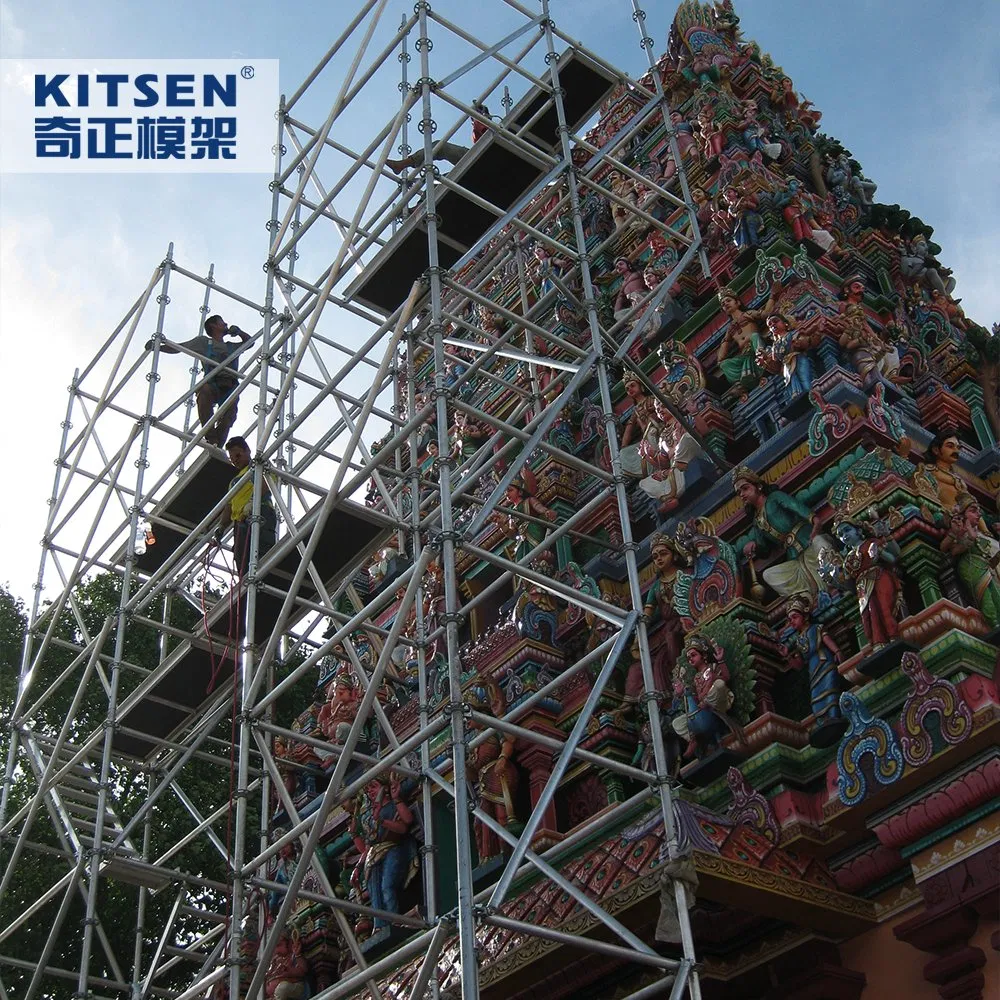 Heavy-Duty Aluminum Mobile Tower Scaffolding System with OEM Service