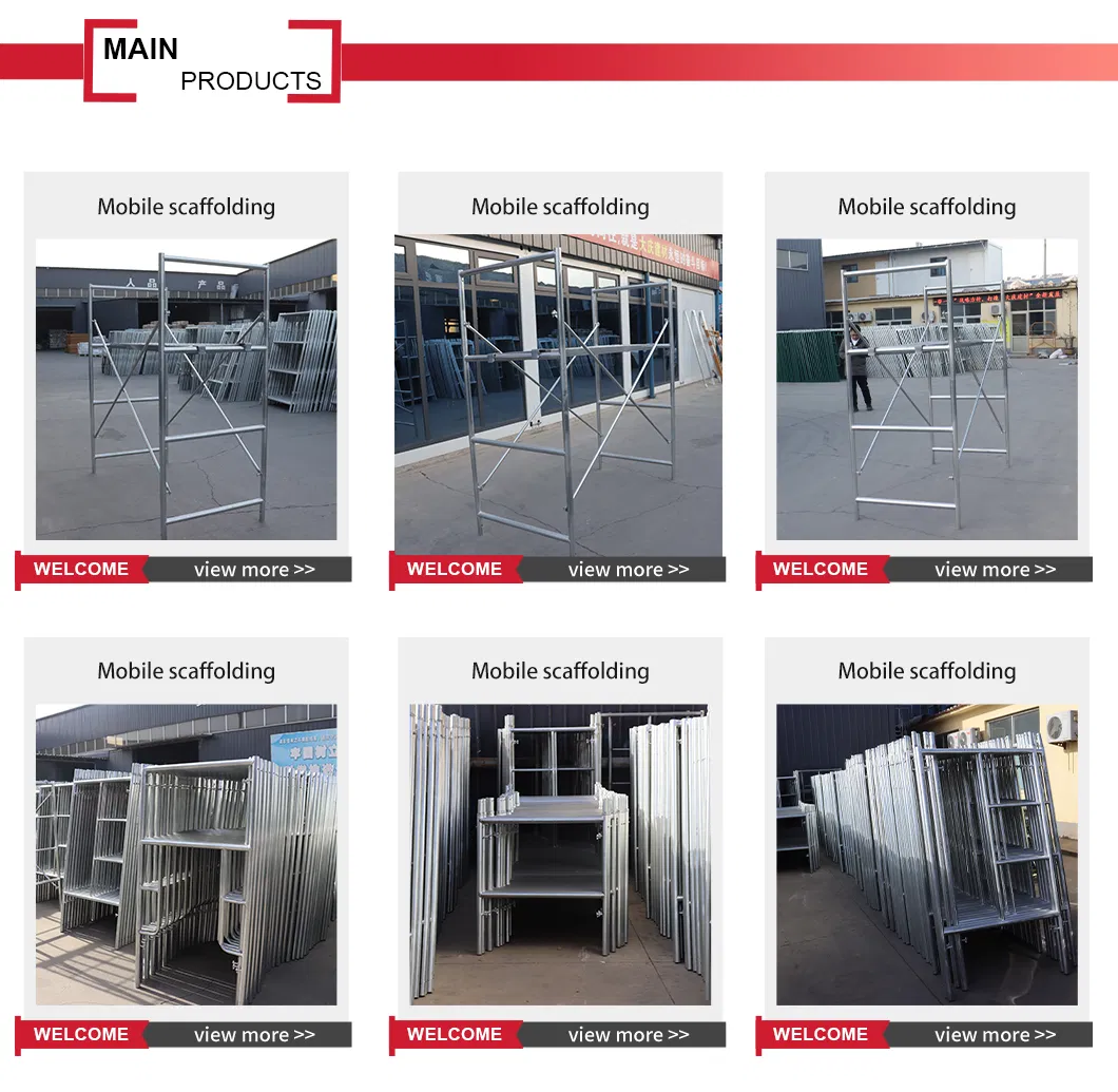 Mobile Scaffolding Detail