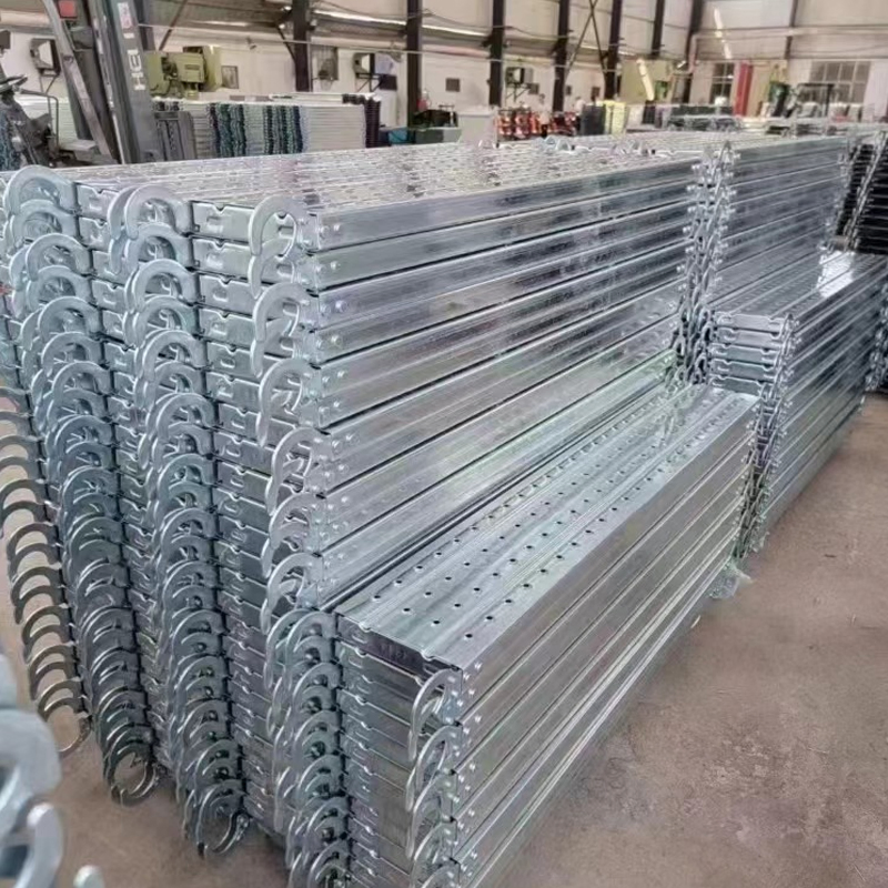 Practical Heavy Duty Perforated Anti Slip Adjustable Scaffold Construction Steel Plank