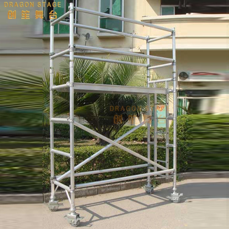 Dragonstage Trapezoid Scaffold Aluminum Tower Scaffold Aluminium Scaffolding System Barbados Belarus Belgium Belize Benin