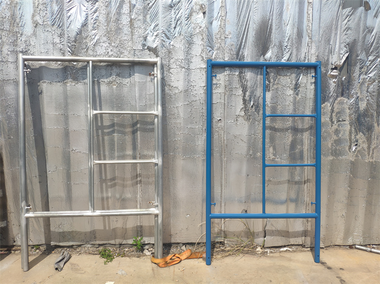 Construction Material Scaffolding Portable Mobile Step Ladder Steel Shoring Scaffold H Frame System Cheap Scaffolding Layher System Construction