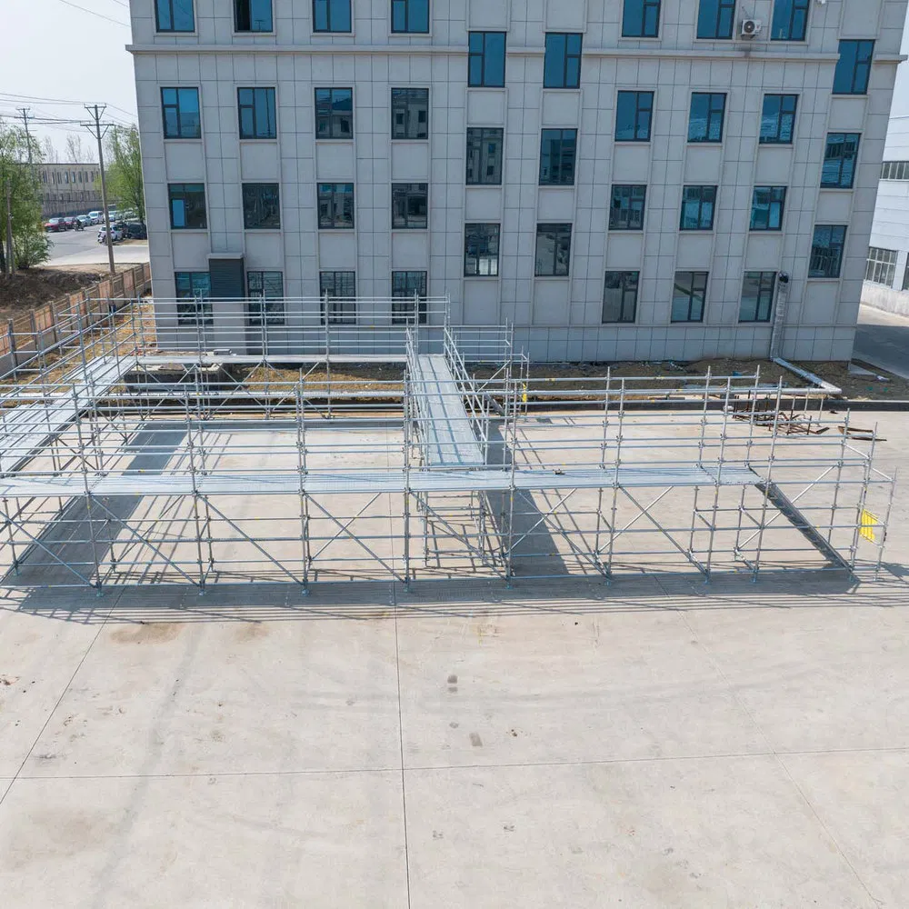 Corrosion Resistant Modular Steel Kwikstage Scaffolding System for Factory Renovation