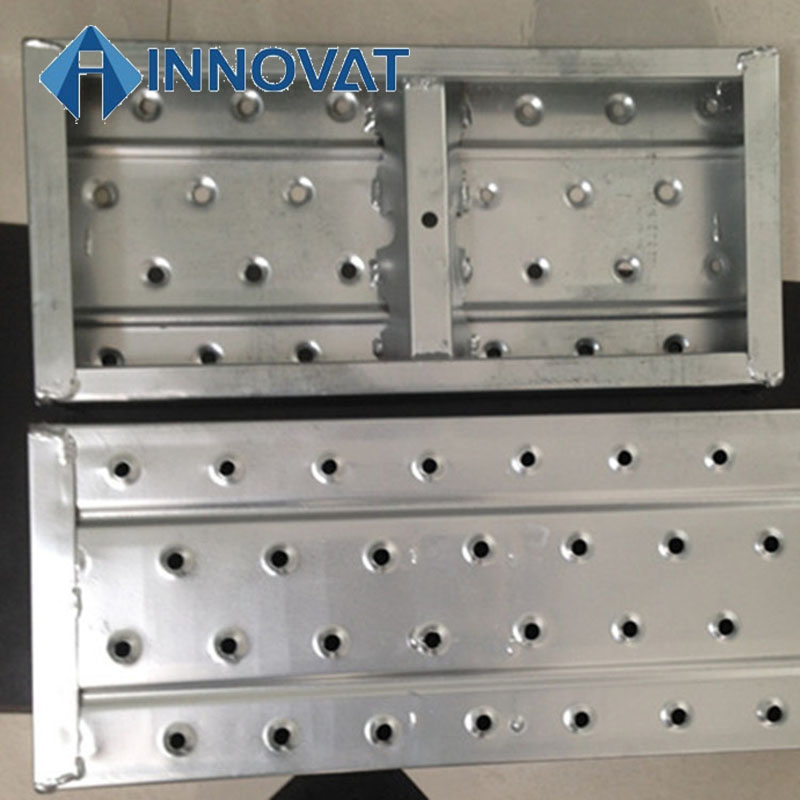 Scaffolding Planks Galvanized Painted Scaffolding and Prop Perforated Steel Catwalk Plank with Hook Metal Scaffold Plank Scaffold Steel Plank