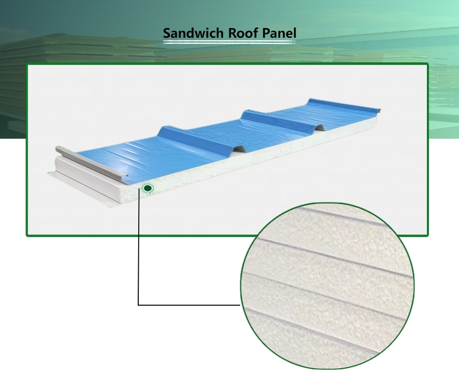Light Weight PU Sandwich Panel for Aerial Walkway Floor Construction