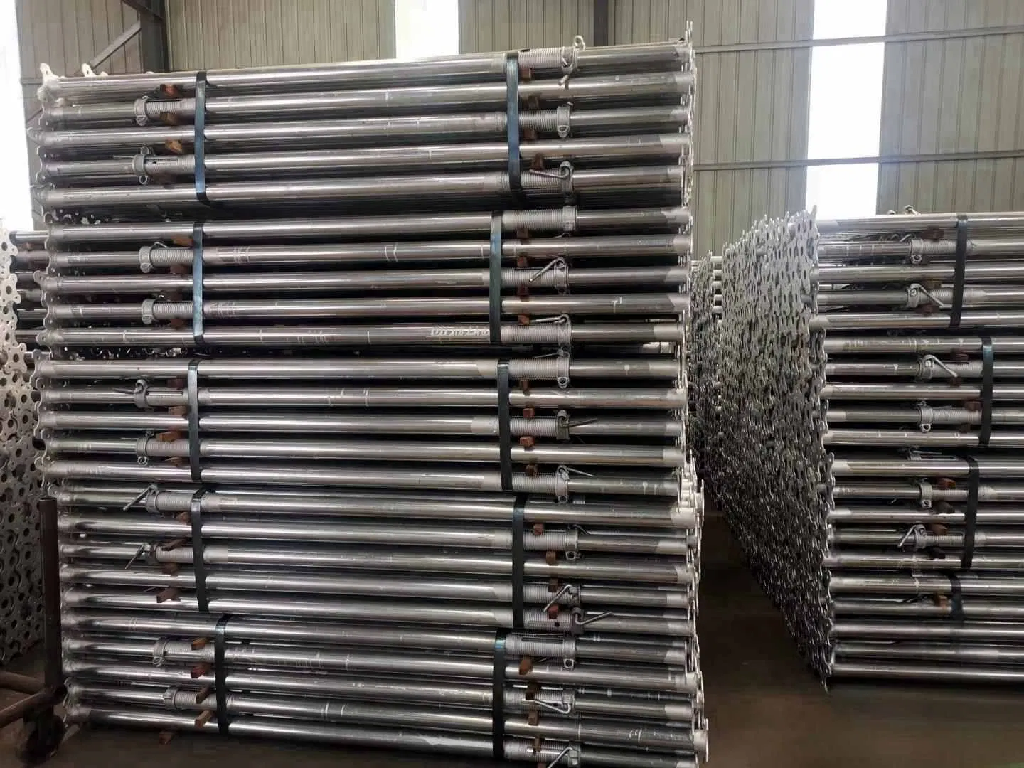 Steel Scrow Props Jack Heavy Duty Galvanized Adjustable Steel Scaffolding Prop Sleeve Metal Shoring Props Construction Concrete Supports Scaffolding