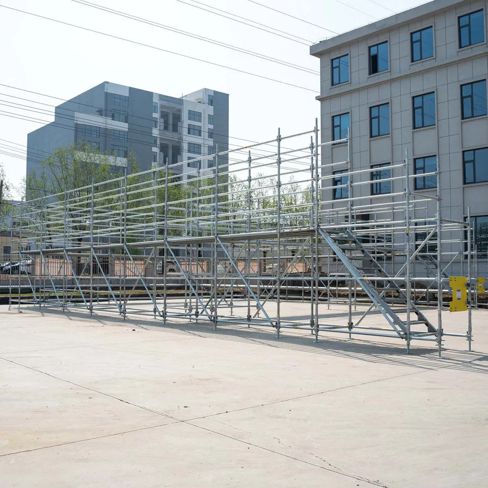 Good Adaptability Steel Modular Kwikstage Scaffolding System for Factory Maintenance