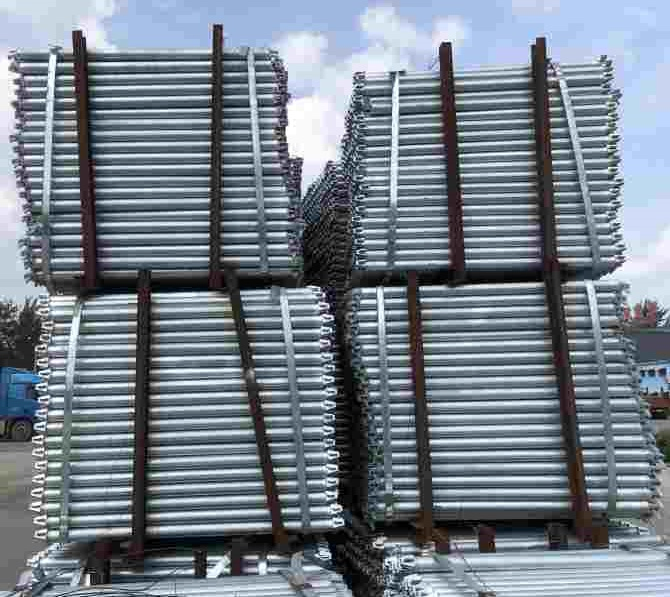 Andamios Layher Hot DIP Galvanized Heavy Duty Metal Ringlock/Rosette Lock Scaffold/Layher Scaffolding for Europe Construction