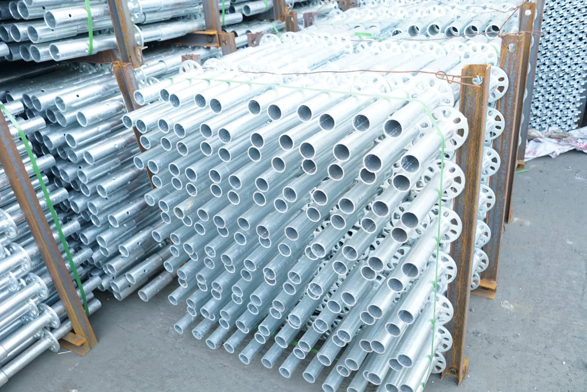 Wholesale Construction Ring Lock Scaffold Heavy Duty Building System Steel Ringlock Layer Scaffolding