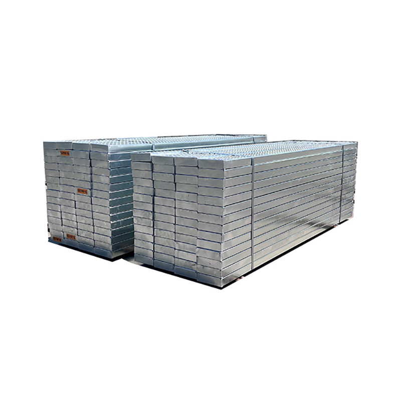 Strong Powerful Galvanized Scaffolding Steel Plank Perforated Metal Walkway Board Construction Site Steel Platform Plank