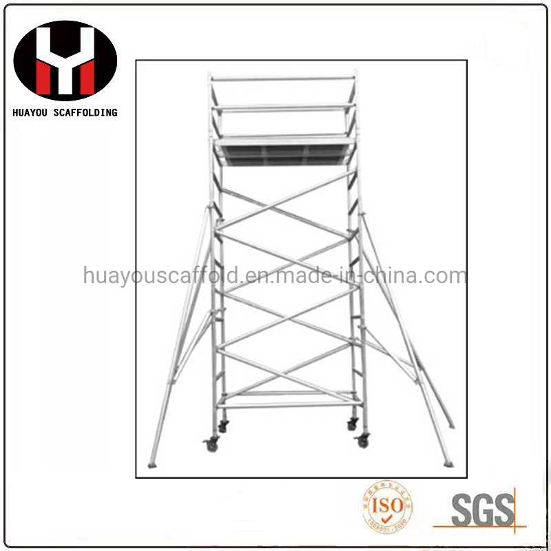 Aluminum Mobile System Aluminum Scaffold Board with Hooks