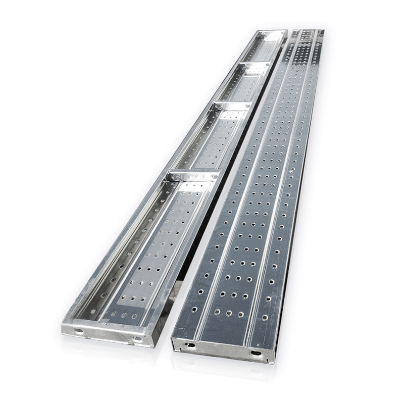 Industrial Heavy Duty Perforated Corrosion Resistant Adjustable Scaffold Steel Plank