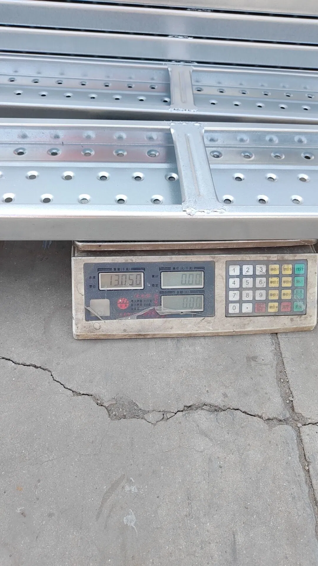 Q235 En12811 HDG Steel Aluminum Quick Deck Walk Scaffold Boards for Sale