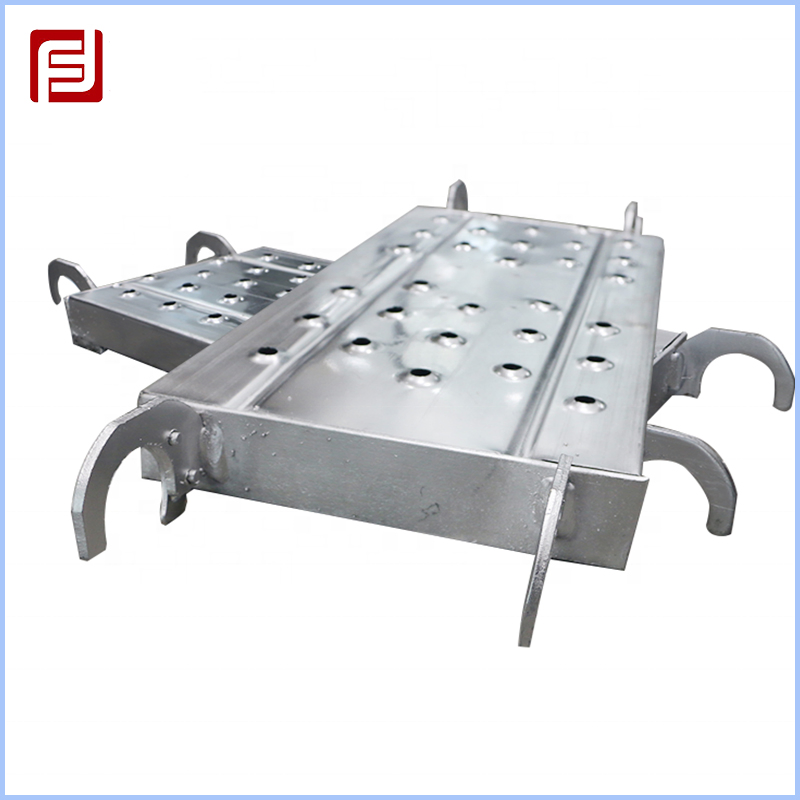 Custom Perforated Scaffold Steel Plank, Pre-Galvanized Steel Plank, Scaffolding Metal Deck