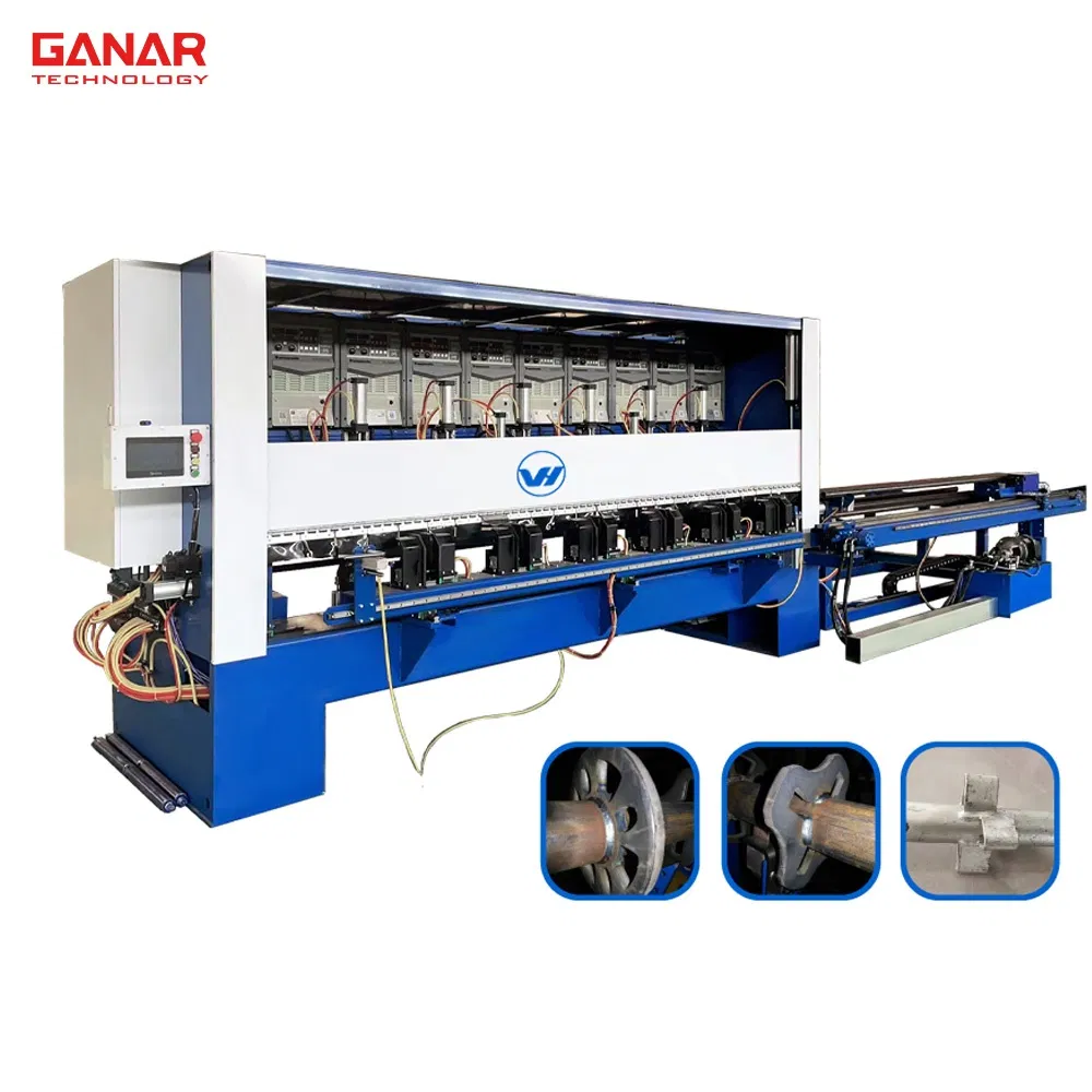 Ringlock Cuplock Kwikstage Welding Machine System Technology Fully Automatic Scaffolding Welding Machine