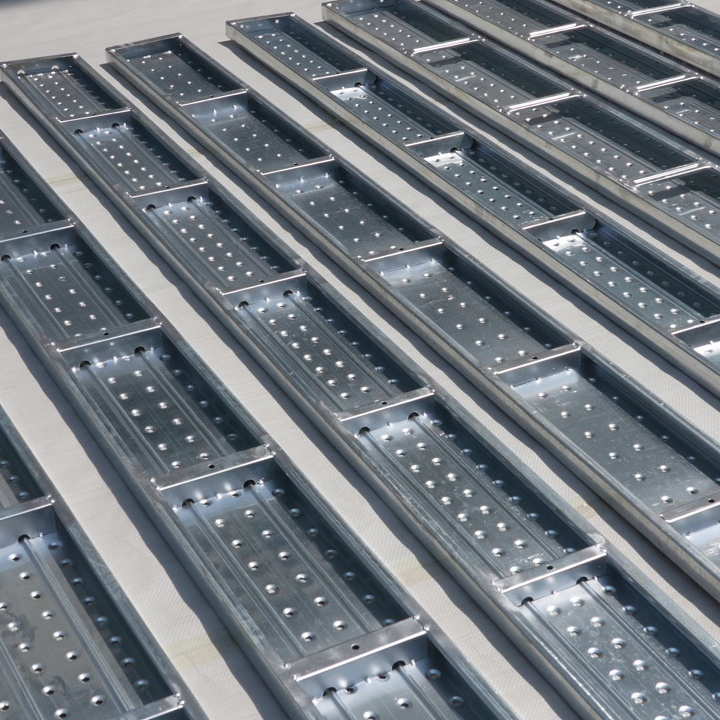 Adto Scaffold Plank Galvanized Scaffolding Catwalk Steel Scaffolding Board in Construction