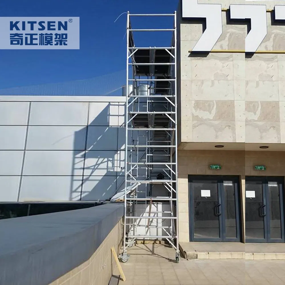 Heavy-Duty Aluminum Mobile Tower Scaffolding System with OEM Service