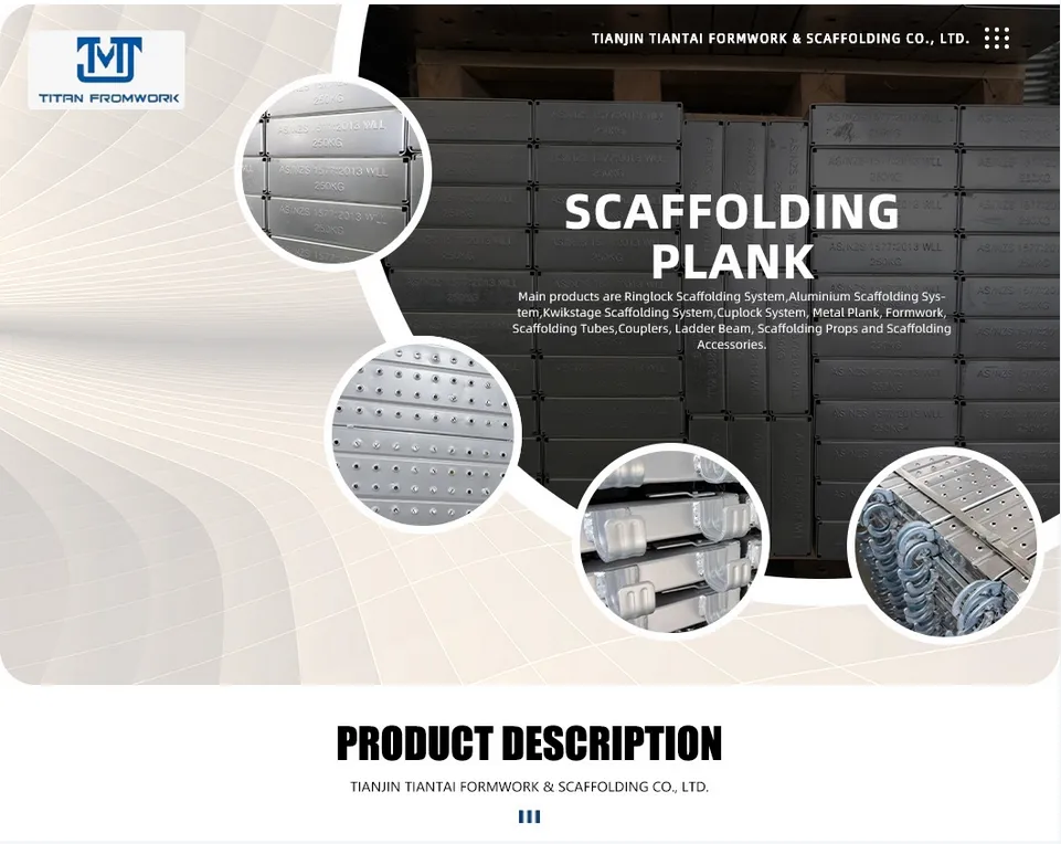 Scaffolding Steel Plank Banner