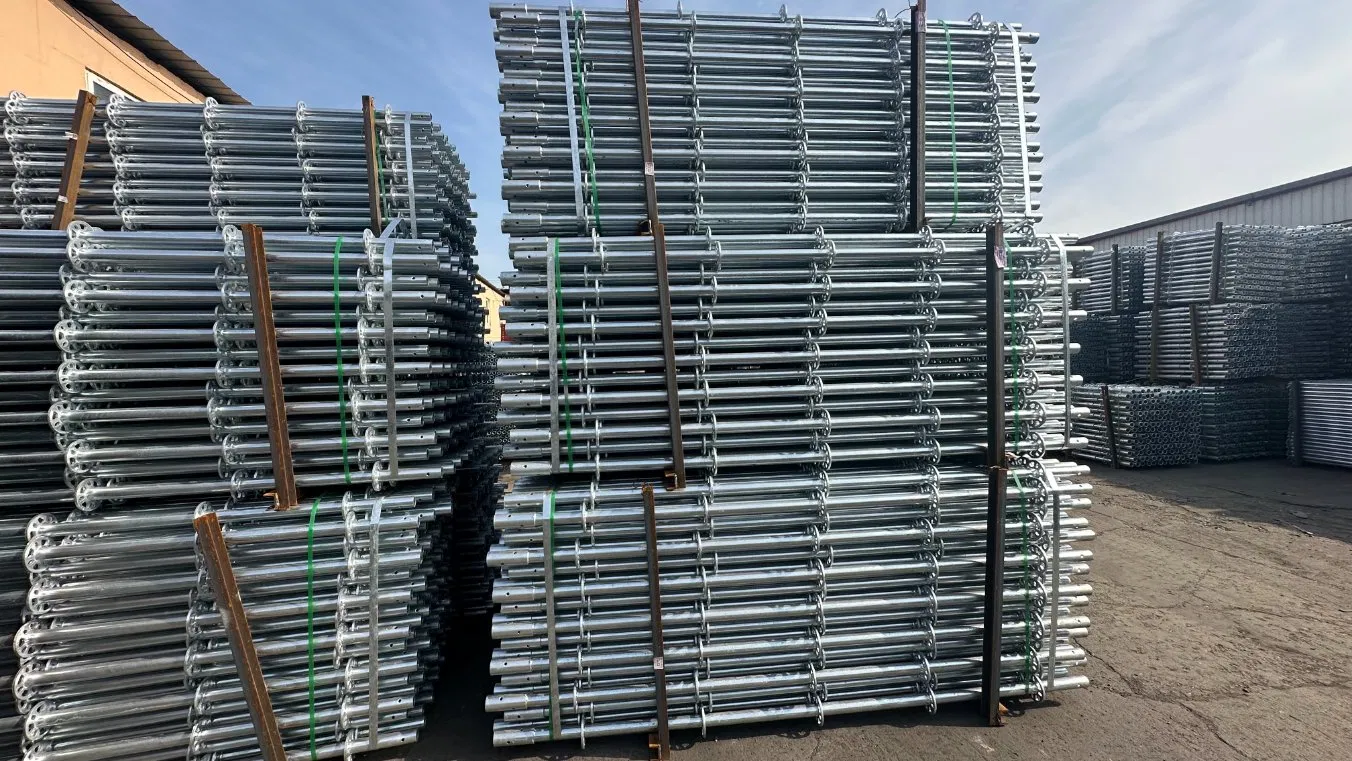 Q345 Allround Heavy Duty Ring Lock Scaffold Hot-Dipped Galvanized Ringlock Scaffolding for Construction