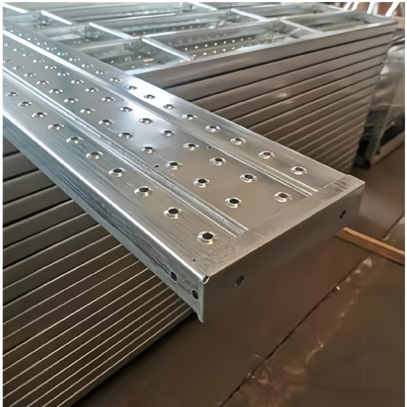 Scaffolding American 4m Galvanized Scaffold Boards Steel Plank for Sale