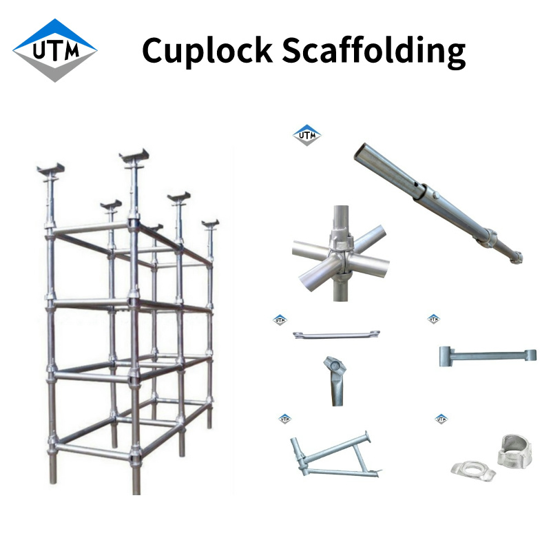 Cuplock Scaffolding System in Construction Building Cup Lock Scaffolding