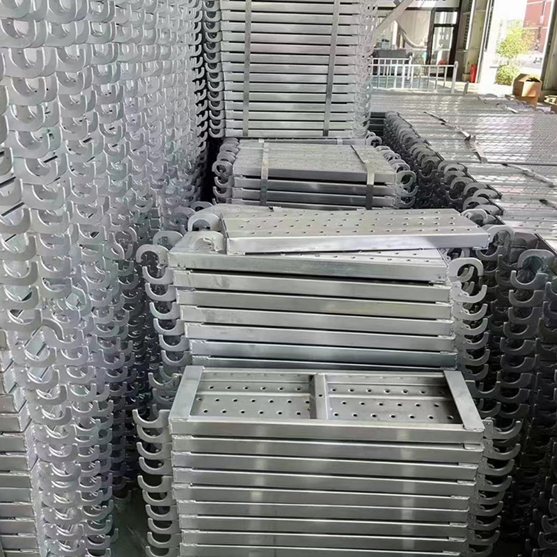 High Quality Adjustable Perforated Anti Slip Scaffold Construction High Strength Steel Plank