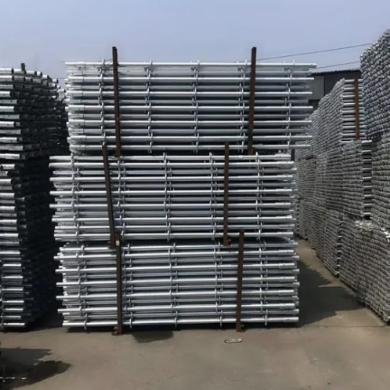 Scaffolding Board Steel Plank Non-Slip Surface W/Hook Lock for Ringlock &amp; Frame Systems