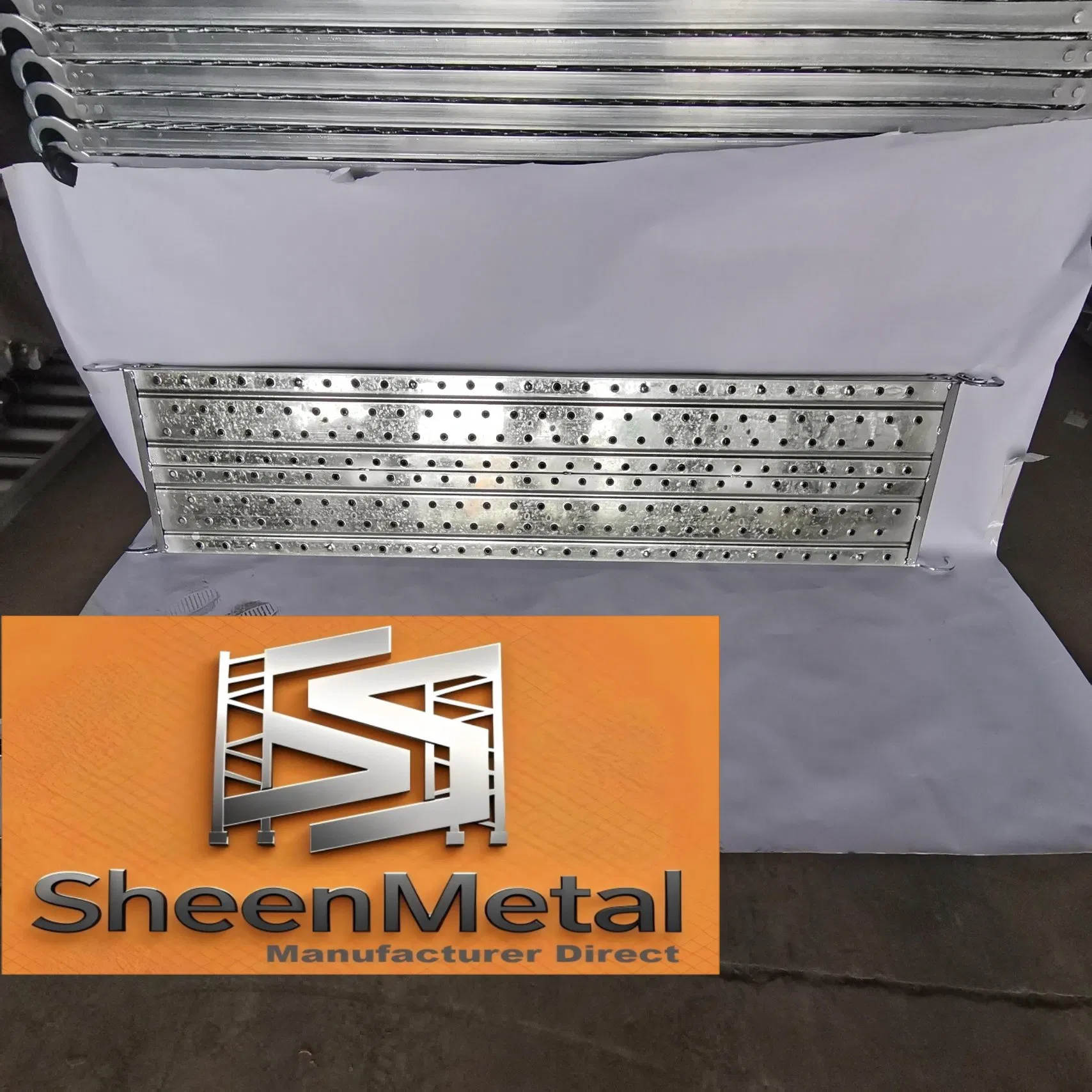 Perforated Steel Plank for Scaffolding Systems -Ring Lock System