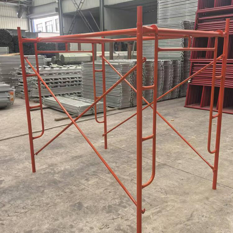 Portable Mobile Frame Scaffolding System for Safe Construction Projects