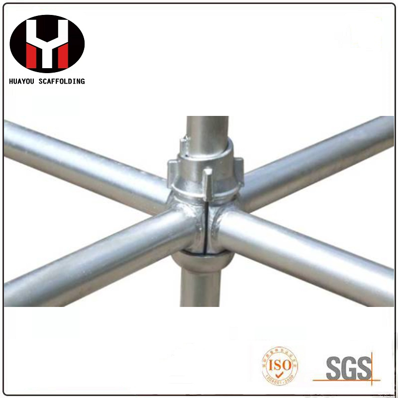 Modern Style Cuplock Ledger Scaffoldings System Hot DIP Galvanized Steel for Construction