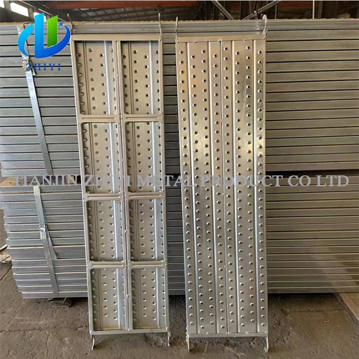 Perforated Metal Roof Deck Scaffold and Suspended Platform Construction Extension Plank
