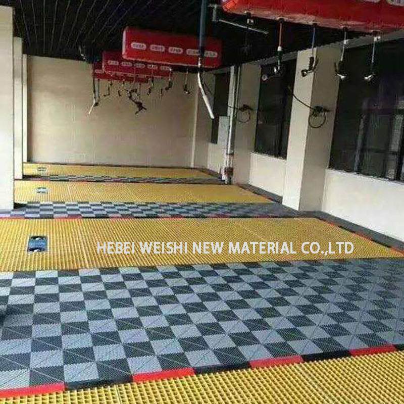 Factory Wholesale Solar Anti Slip Flooring FRP Grating Chemical Resistant Stair Treads and Work Platforms