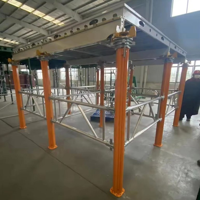 High Quality Ring-Lock Scaffolding Frame System Shoring System for Formwork Construction