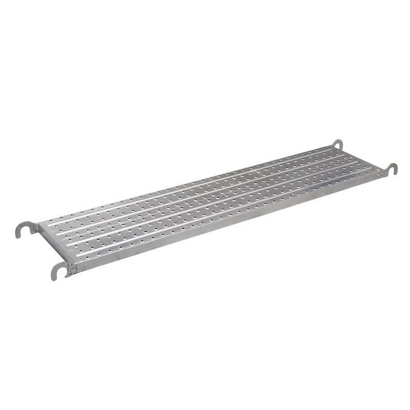 Practical Heavy Duty Perforated Anti Slip Adjustable Scaffold Construction Steel Plank