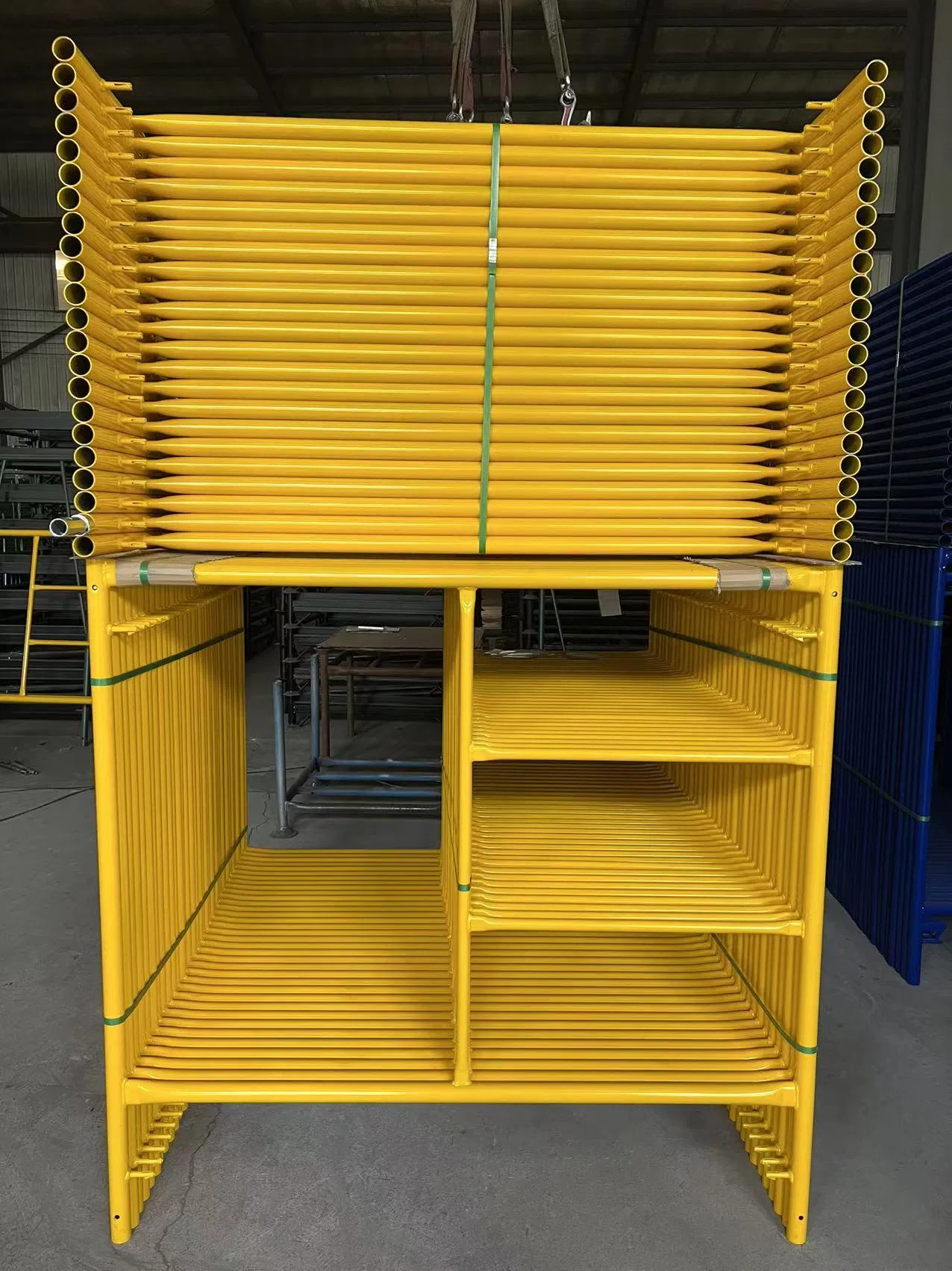 Portable Mobile Frame Scaffolding System for Safe Construction Projects