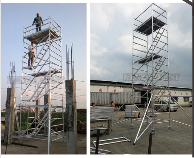 High Grade Aluminum Mobile Scaffolding Tower for Sale