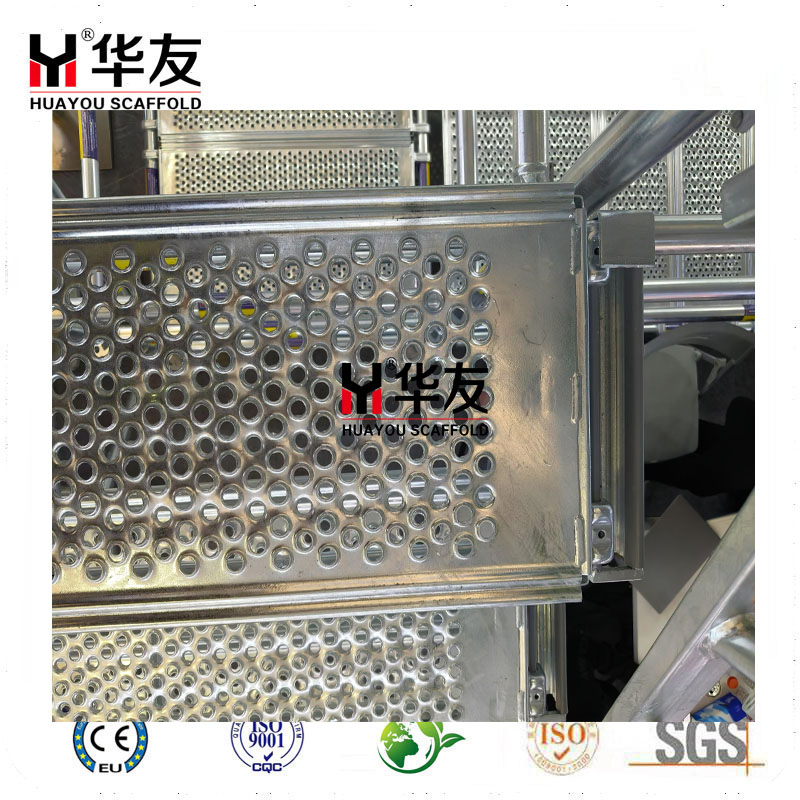 BS En12811 Steel Walk Board Metal Scaffolding Platform Boards Scaffold Planks