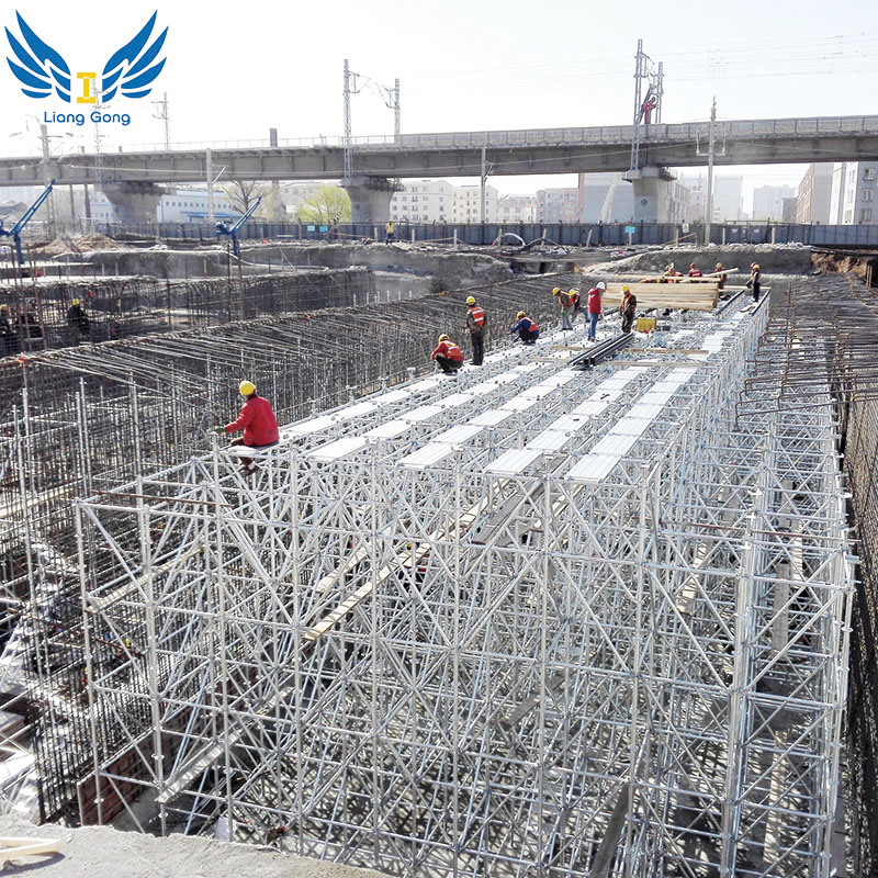 Lianggong Heavy Duty Frame Shoring Tower Scaffolding System for Highrise Bridge Construction