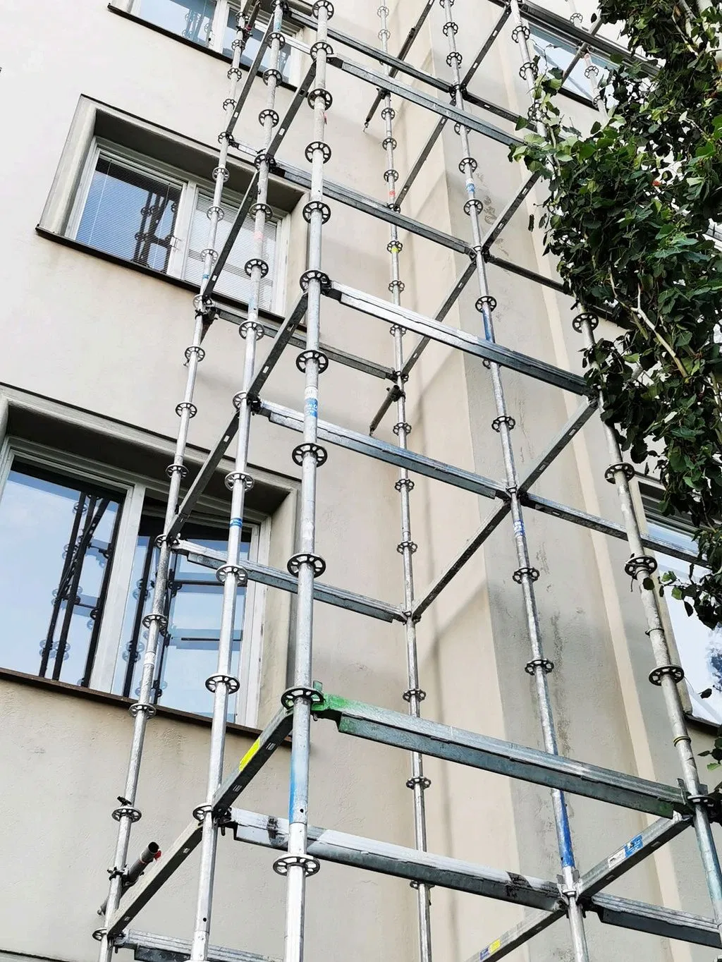 Building Material Construction Hot DIP Galvanized Heavy Duty Q355/Q235 Metal Layher All Round Steel Ringlock Scaffolding Building Material Certification