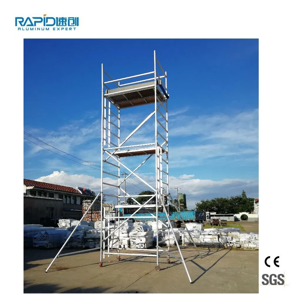 Aluminum Scaffolding Scaffold Rolling Mini Communication Mobile Tower