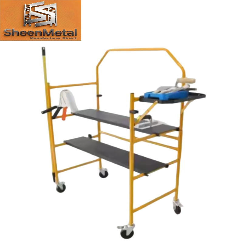 Portable Galvanized Foldable Scaffolding Mobile Frame Scaffolding System for Construction