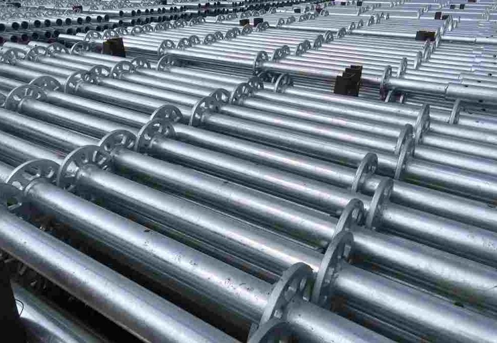 Andamios Layher Hot DIP Galvanized Heavy Duty Metal Ringlock/Rosette Lock Scaffold/Layher Scaffolding for Europe Construction