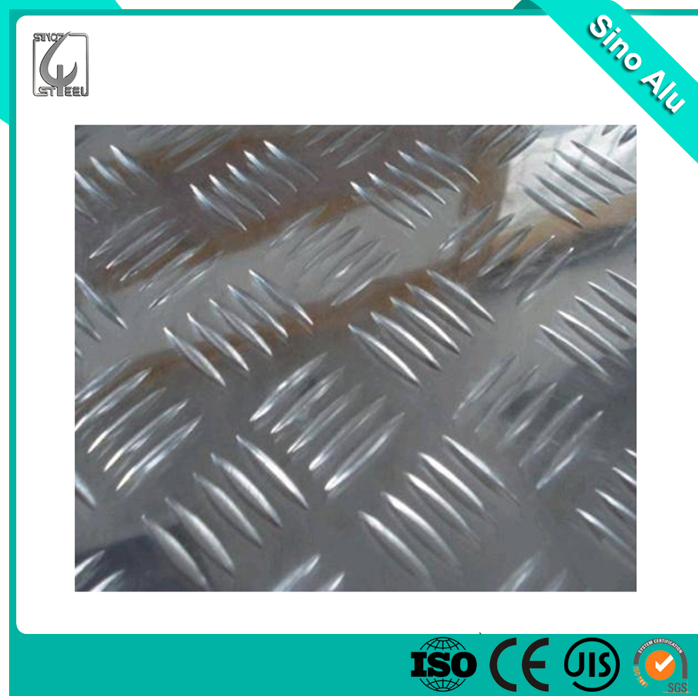 Good Quality Skid Resistance Professional Alloy Aluminum Embossed Sheet 4mm 6mm 8mm for Anti-Slip Floor