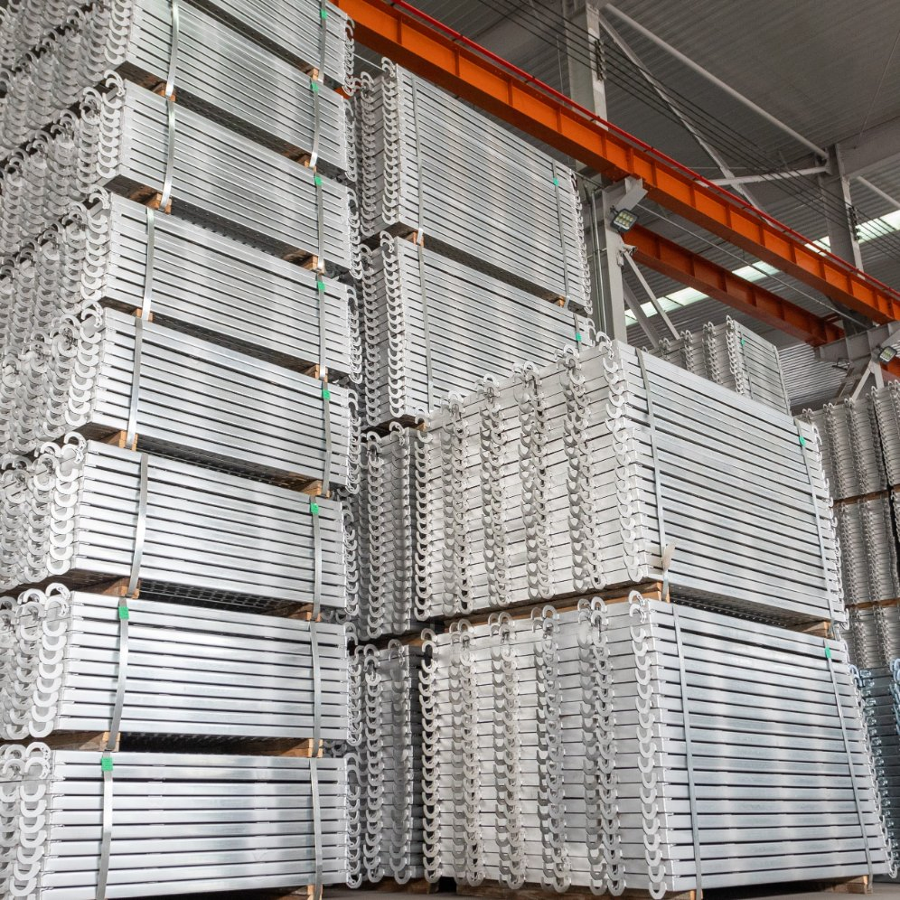 Construction Material Hot DIP Galvanized Scaffold Steel Plank Springboard Pedal Scaffolding Walk Boards