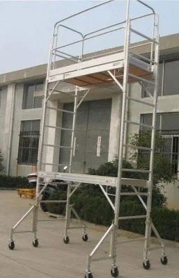 Aluminum Mobile Scaffolding Tower for Building Construction