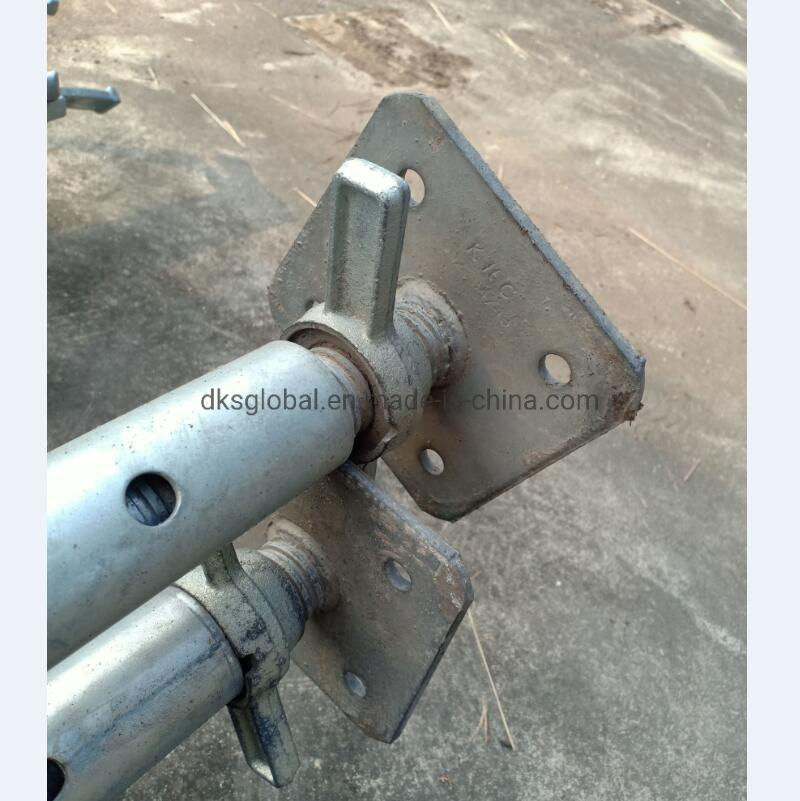 Q355 Steel Ringlock Scaffolding System with Rosette and Base Plate and Coupler