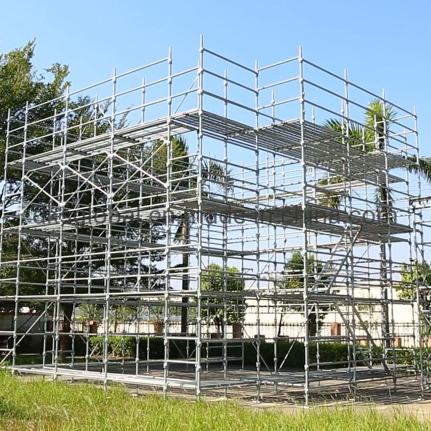 ISO Construction Material Boards Aluminium Scaffolding Access System