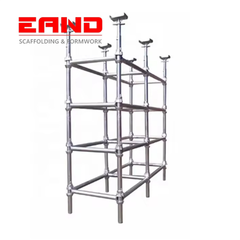 Hot DIP Galvanized Cuplock Scaffolding System with Vertical Standard for Sale