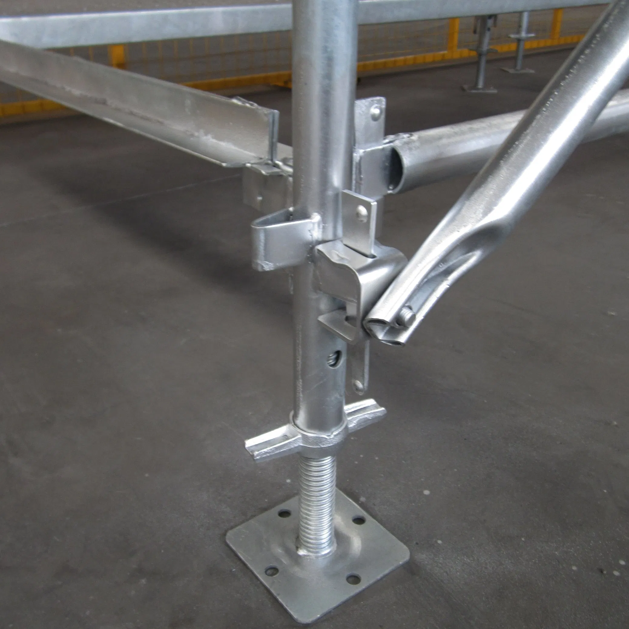 Portable Galvanized Folding Scaffold Mobile Scaffolding System for Construction Steel Ladder Frame Made in China