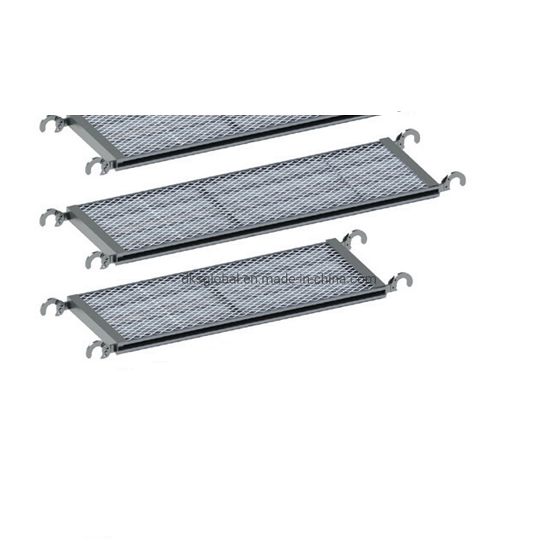 Factory Designed Construction Site Frame Scaffold Steel Plank Scaffolding System